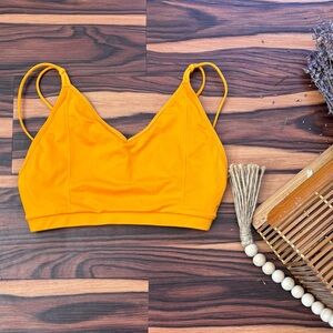 Fabletics Women's Orange Bralette